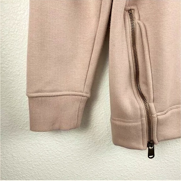 Athleta Cozy Karma Side Zip Funnel Neck in Dogwood Mauve - Picture 11 of 15